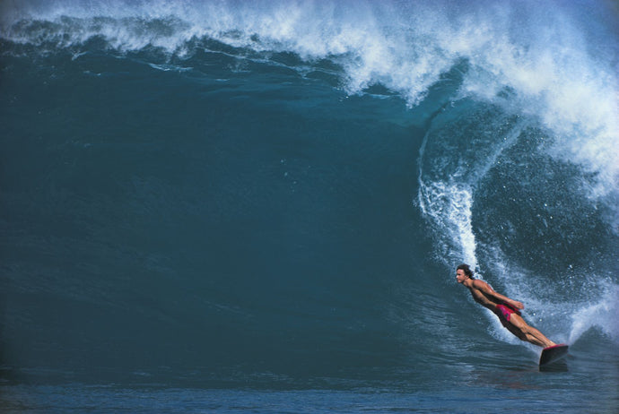 Man surfing in the sea