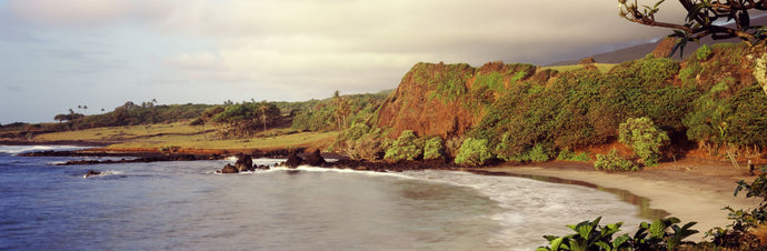 Coastline, Hamoa Beach, Hana, Maui, Hawaii, USA