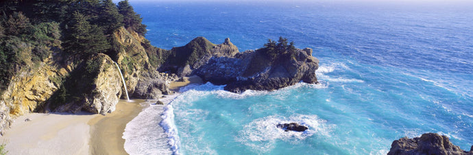 McWay Falls, McWay Cove, Julia Pfeiffer Burns State Park, Big Sur, California, USA