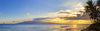 Clouds over the Pacific Ocean, Kaanapali, Maui County, Hawaii, USA