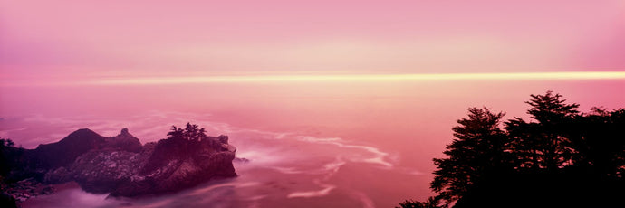 Big Sur coast at sunset, California, USA