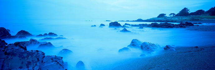 Rock formations on the coast, Central Coast, California, USA