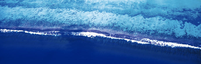 Aerial Huahine Lagoon Tahiti Polynesia