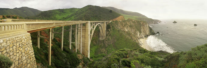 Bixby Bridge on the Big Sur coast of California, USA